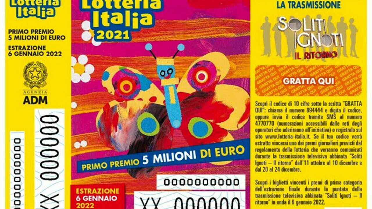 Lotteria Italia premia l'Abruzzo: ben 7 biglietti vincenti. 100.000 euro a  L'Aquila, 20.000 a Colonnella –