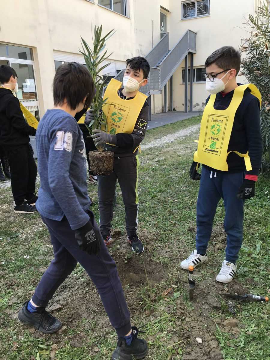 I.C. E. Fermi di Alba Adriatica, ecco le “radici” per una scuola più bella  –