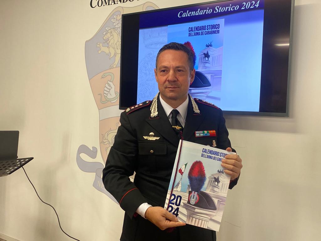 FOTO e VIDEO  Teramo, presentato il 91esimo calendario dell'Arma dei  Carabinieri –